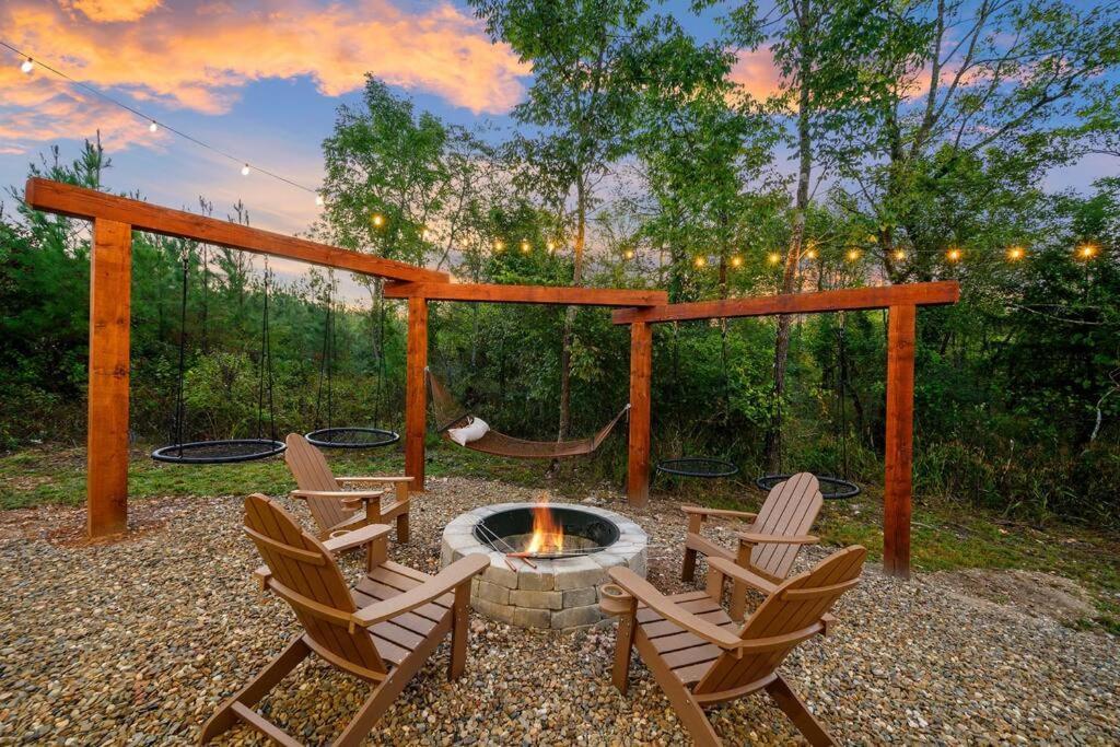 Under The Stars - Secluded, Hot Tub, Firepit, Games Villa Broken Bow Luaran gambar