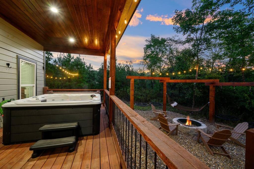 Under The Stars - Secluded, Hot Tub, Firepit, Games Villa Broken Bow Luaran gambar